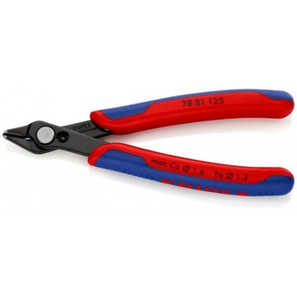 Knipex 7891125 5" (125mm) Electronics SUPER KNIPS with very Small Bevel - 62HRC
