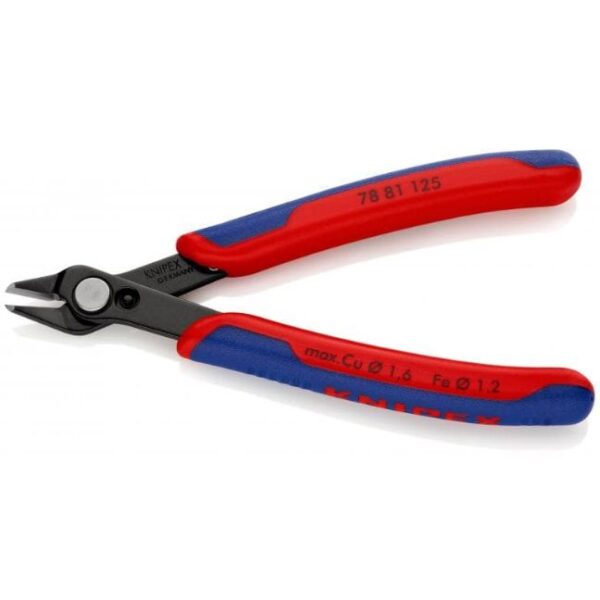 Knipex 7891125 5" (125mm) Electronics SUPER KNIPS with very Small Bevel - 62HRC