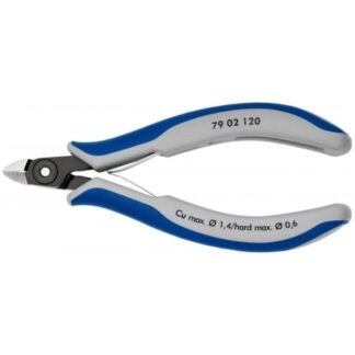 Knipex 7902120 4-3/4" (120mm) Precision Electronics Diagonal Cutters