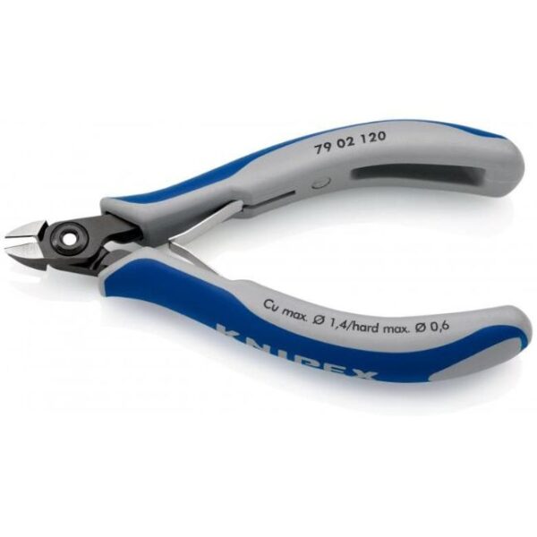 Knipex 7902120 4-3/4" (120mm) Precision Electronics Diagonal Cutters Knipex 7902120 4-3/4" (120mm) Precision Electronics Diagonal Cutters