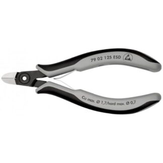 Knipex 7902125ESD 5" (125mm) Precision Electronics Side Cutters