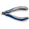 Knipex 7922125 4-3/4" (120mm) Mini-Head Precision Electronics Diagonal Cutters Knipex 7922125 4-3/4" (120mm) Mini-Head Precision Electronics Diagonal Cutters