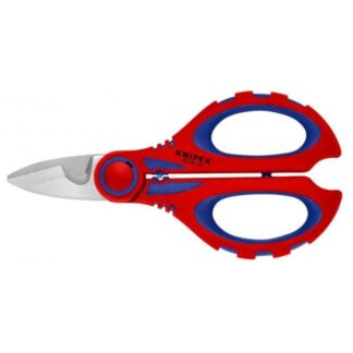 Knipex 950510 6-1/4" (160mm) Electricians' Shears with Crimper