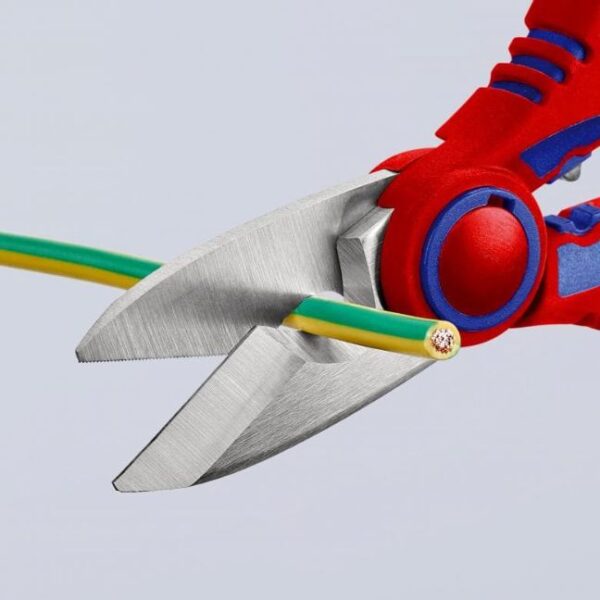 Knipex 950510 6-1/4" (160mm) Electricians' Shears with Crimper