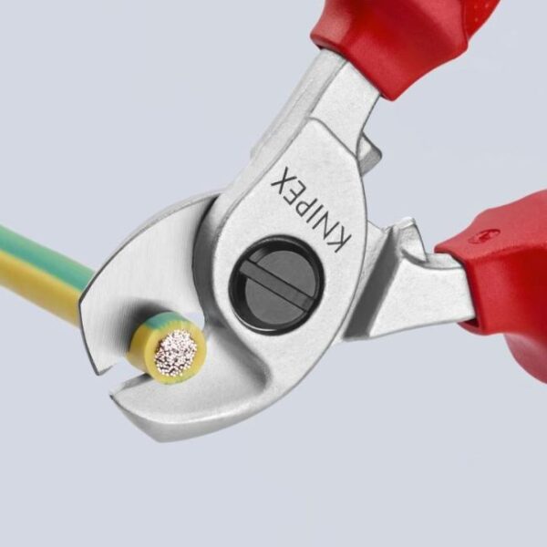 Knipex 9516165 6-1/2" (165mm) Cable Shears - 1000V Insulated