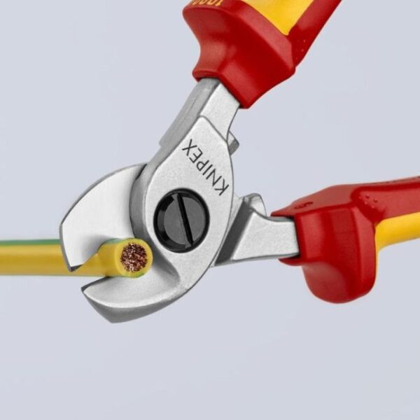 Knipex 9516165 6-1/2" (165mm) Cable Shears - 1000V Insulated