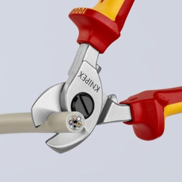 Knipex 9516165 6-1/2" (165mm) Cable Shears - 1000V Insulated