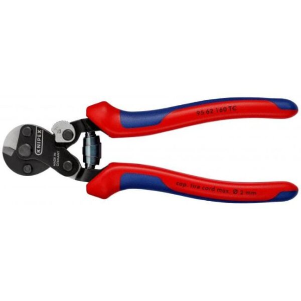 Knipex 9562160TC 6-1/4" (160mm) Wire Rope Shears - Tyre Cord Cutter