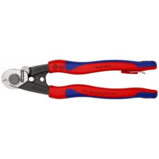 Knipex 9562190T 7-1/2" (190mm) Wire Rope Shears - Tether Attachment