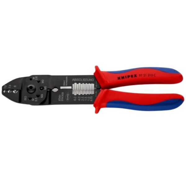 Knipex 9721215C 8-1/2" (215mm) Crimping Pliers - Mandrel Crimp Knipex 9721215C 8-1/2" (215mm) Crimping Pliers - Mandrel Crimp