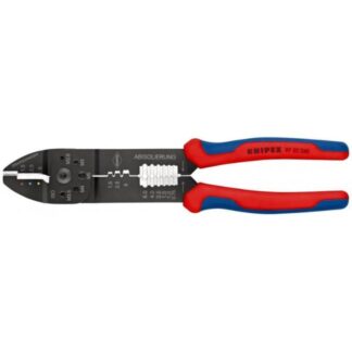 Knipex 9722240 9-1/2" (240mm) Crimping Pliers - Oval and F Crimp