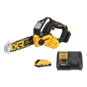 DeWalt DCCS623L1 20V MAX 8" Brushless Pruning Chainsaw Kit