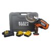 Klein BAT20-12T1651 20V 12 Ton Cable Crimper - 4.0AH Kit
