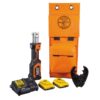 Klein BAT207T23 20V 7 Ton Cable Crimper 2.0AH Kit with 1-Jaw