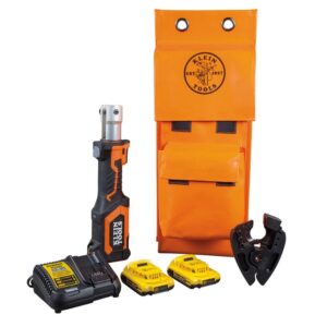 Klein BAT207T44H 20V 7 Ton Cable Cutter/Crimper 4.0AH Kit
