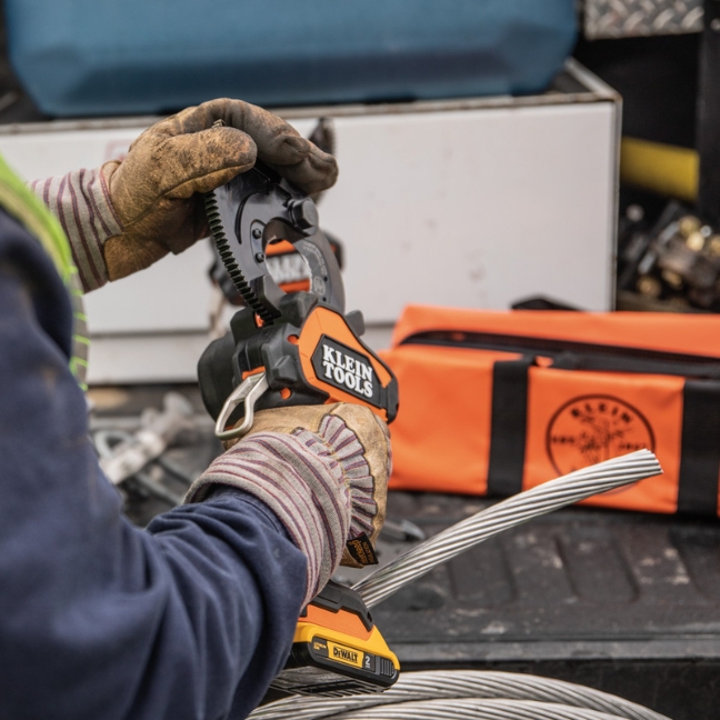 Klein BAT20GD10 20V Cu/Al Closed-Jaw Cable Cutter 2.0AH Kit