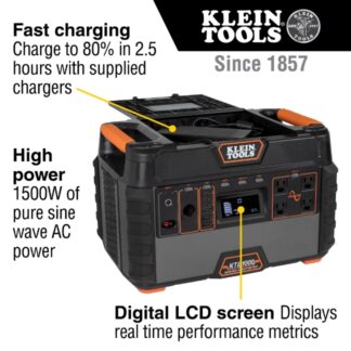 Klein KTB1000 1500W Portable Power Station