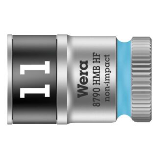 Wera 003745 8790 HMB HF 11.0 3/8" Drive Zyklop Socket with Holding Function, 11.0mm