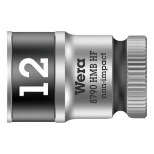 Wera 003746 8790 HMB HF 12.0 3/8" Drive Zyklop Socket with Holding Function, 12.0mm