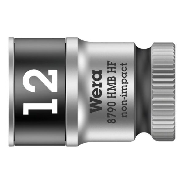 Wera 003746 8790 HMB HF 12.0 3/8" Drive Zyklop Socket with Holding Function, 12.0mm
