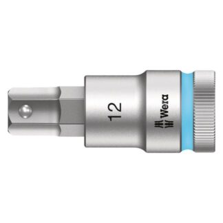Wera 003826 C HF Zyklop 1/2" Drive Hex-Plus Bit Socket with Holding Function-12.0mm