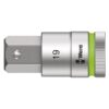 Wera 003829 C HF Zyklop 1/2" Drive Hex-Plus Bit Socket with Holding Function-19.0mm