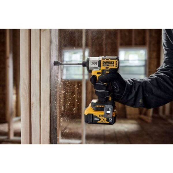 DeWalt DCF845P1 20V MAX XR 1/4" Drive 3-Speed Impact Driver Kit