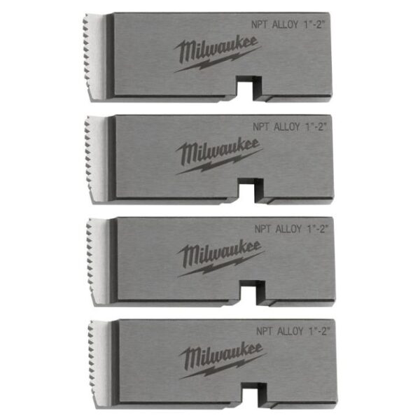 Milwaukee 48-36-1202 1"-2" ALLOY NPT Universal Pipe Threading Dies