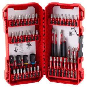 Milwaukee 48-32-4010 SHOCKWAVE IMPACT DUTY Driver Bit Set 54-Piece