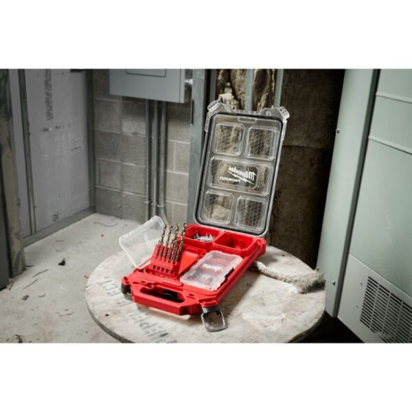 Milwaukee 48-89-2370 RED HELIX Cobalt Drill Bit Set 15-Piece Milwaukee 48-89-2370 RED HELIX Cobalt Drill Bit Set 15-Piece