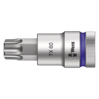 Wera 003838 C HF Zyklop 1/2" Drive Bit Socket with Holding Function-T60