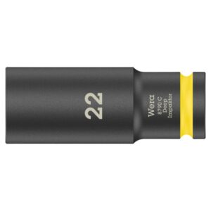 Wera 004838 8790C IMPAKTOR 1/2" Drive Deep Impact Socket, 22mm