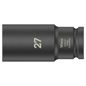 Wera 004840 8790 C IMPAKTOR 1/2" Drive Deep Impact Socket, 27mm