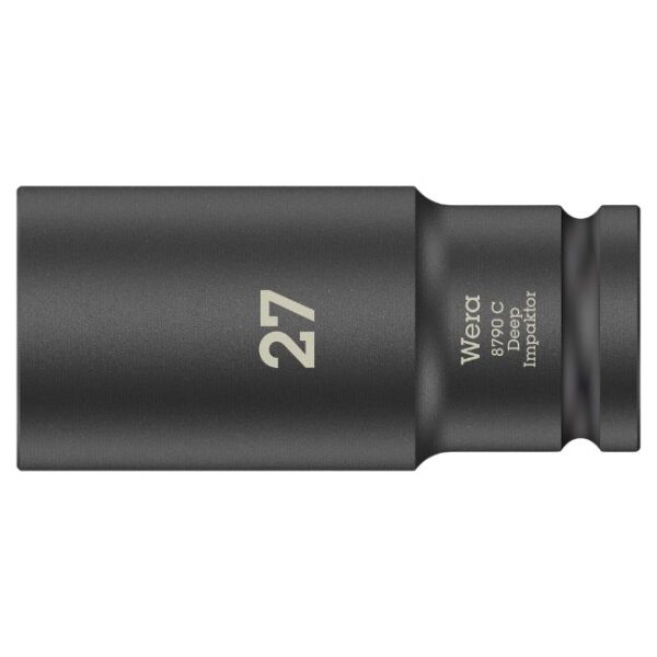 Wera 004840 8790 C IMPAKTOR 1/2" Drive Deep Impact Socket, 27mm