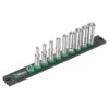 Wera 005410 A 1 1/4" Drive Deep Socket Set with Magnetic Holder 9-Piece Wera 005410 A 1 1/4" Drive Deep Socket Set with Magnetic Holder 9-Piece