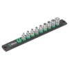 Wera 005420 A 1 1/4" Drive Imperial Zyklop Socket Set with Magnetic Holder 9-Piece Wera 005420 A 1 1/4" Drive Imperial Zyklop Socket Set with Magnetic Holder 9-Piece