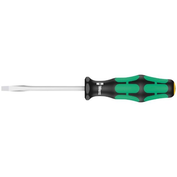 Wera 007670 334 Kraftform Plus 3.5 x 75mm Slotted Screwdriver Wera 007670 334 Kraftform Plus 3.5 x 75mm Slotted Screwdriver