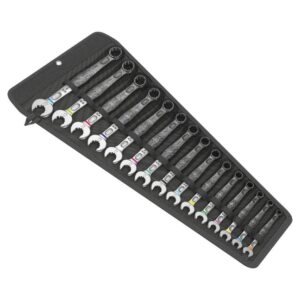 Wera 020302 6002 Joker Metric Combination Wrench Set 15-Piece