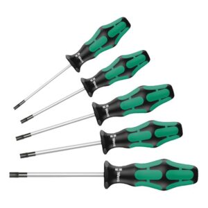 Wera 345220 367/5 Kraftform Plus TORX Screwdriver Set