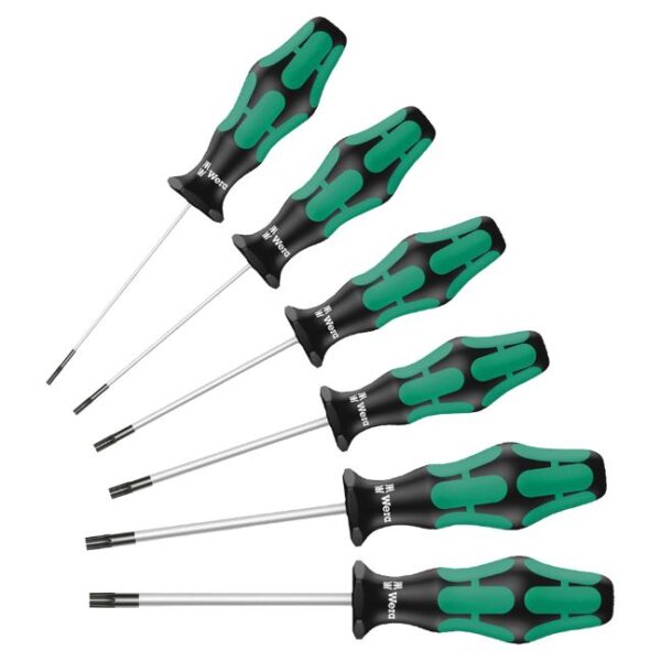 Wera 345222 367/6 IP Kraftform Plus Torx Plus Screwdriver Set