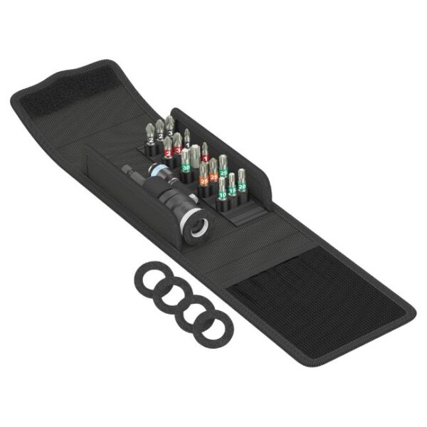 Wera 134021 Kraftform Kompact T1 Terrace/Decking Construction Set 17-Piece