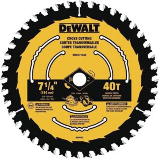 DeWalt DWA171440 FLEXVOLT 7-1/4" 40T Circular Saw Blade