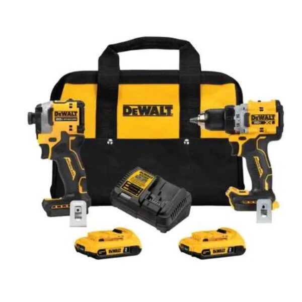 DeWalt DCK2051D2 20VMAX Atomic Drill/Driver and Impact Driver Combo Kit