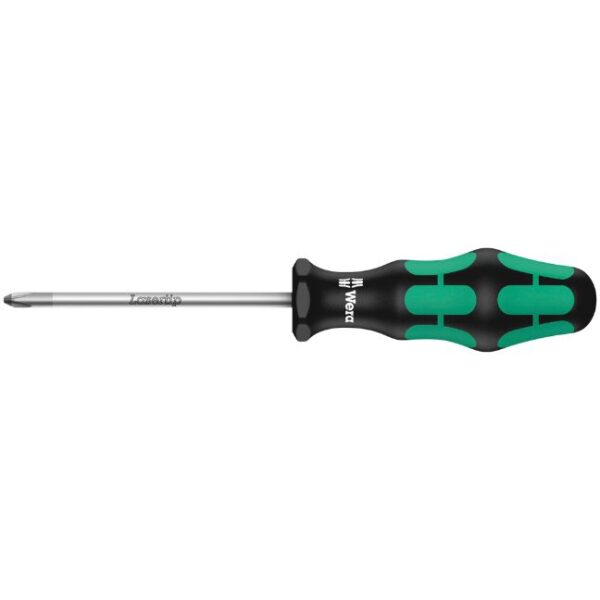 Wera 009310 355 PZ #1 x 80mm Kraftform Plus Pozidriv Screwdriver
