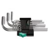 Wera 021406 950/9 Hex-Plus 5 Metric Chrome-Plated L-key Set 9-Piece
