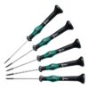 Wera 345275 2052/5 Kraftform Micro Ball End Hex Metric Precision Screwdriver Set