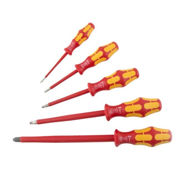 Wera 346274 162I/5 VDE Insulated Phillips Screwdriver Set