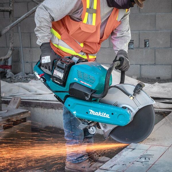 Makita CE001GL401 80V MAX XGT 14" Brushless Power Cutter with AFT and XPT Kit