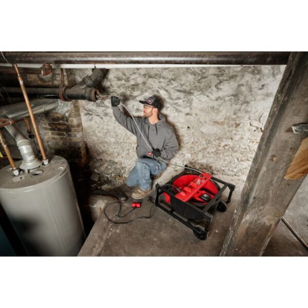 Milwaukee 2819-22 M18 FUEL High Speed Chain Snake Kit for 1-1/2"- 4" Pipes