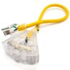 Extension Cord 2ft 123 Triple-Yellow Extension Cord 2ft 12/3 Triple-Yellow
